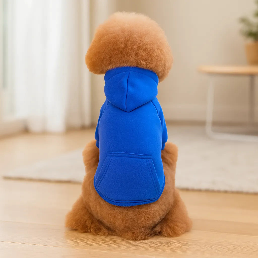 Warmer Hunde & Katzen Hoodie – Kapuzenpullover für Herbst & Winter