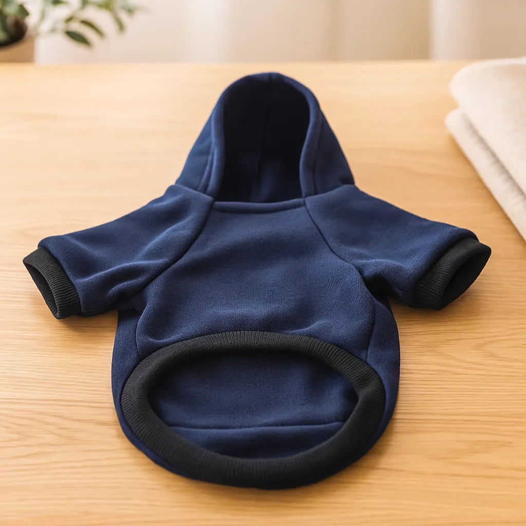 Warmer Hunde & Katzen Hoodie – Kapuzenpullover für Herbst & Winter