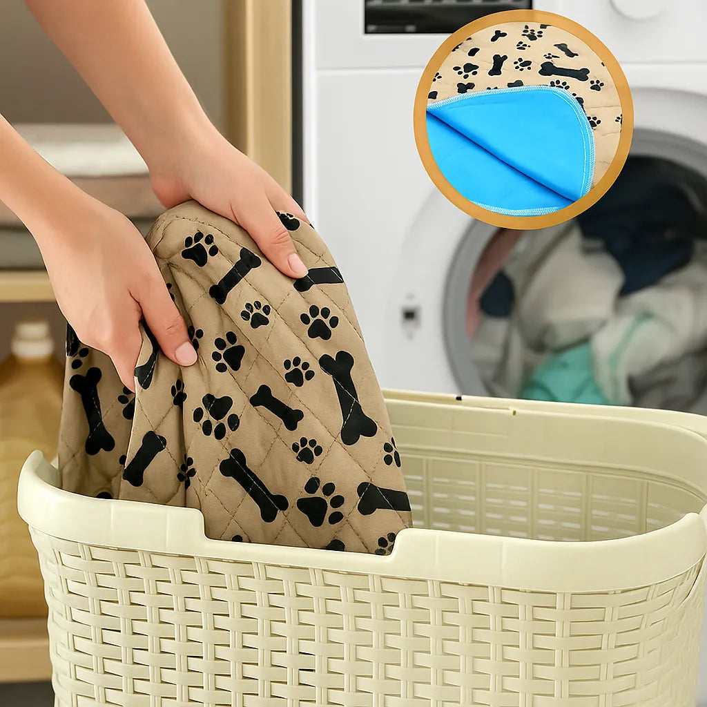 Waschbare Hundepipi-Matte – Wiederverwendbar & saugstark | Welpenunterlage