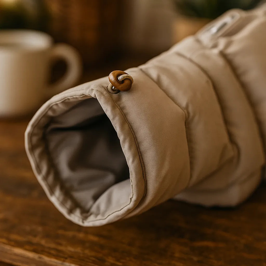 Winter-Hundejacke warm | Wasserabweisender Hundemantel verstellbar