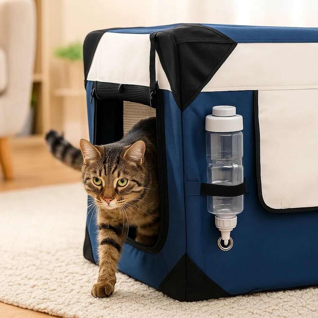 Faltbare Hundebox & Transporttasche - Sicher & komfortabel für Reisen