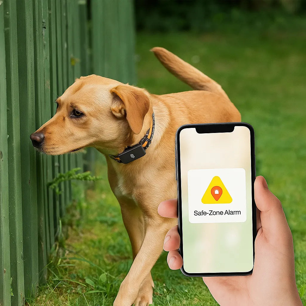 GPS-Tracker mit 4G & App | Ortung für Hunde & Katzen