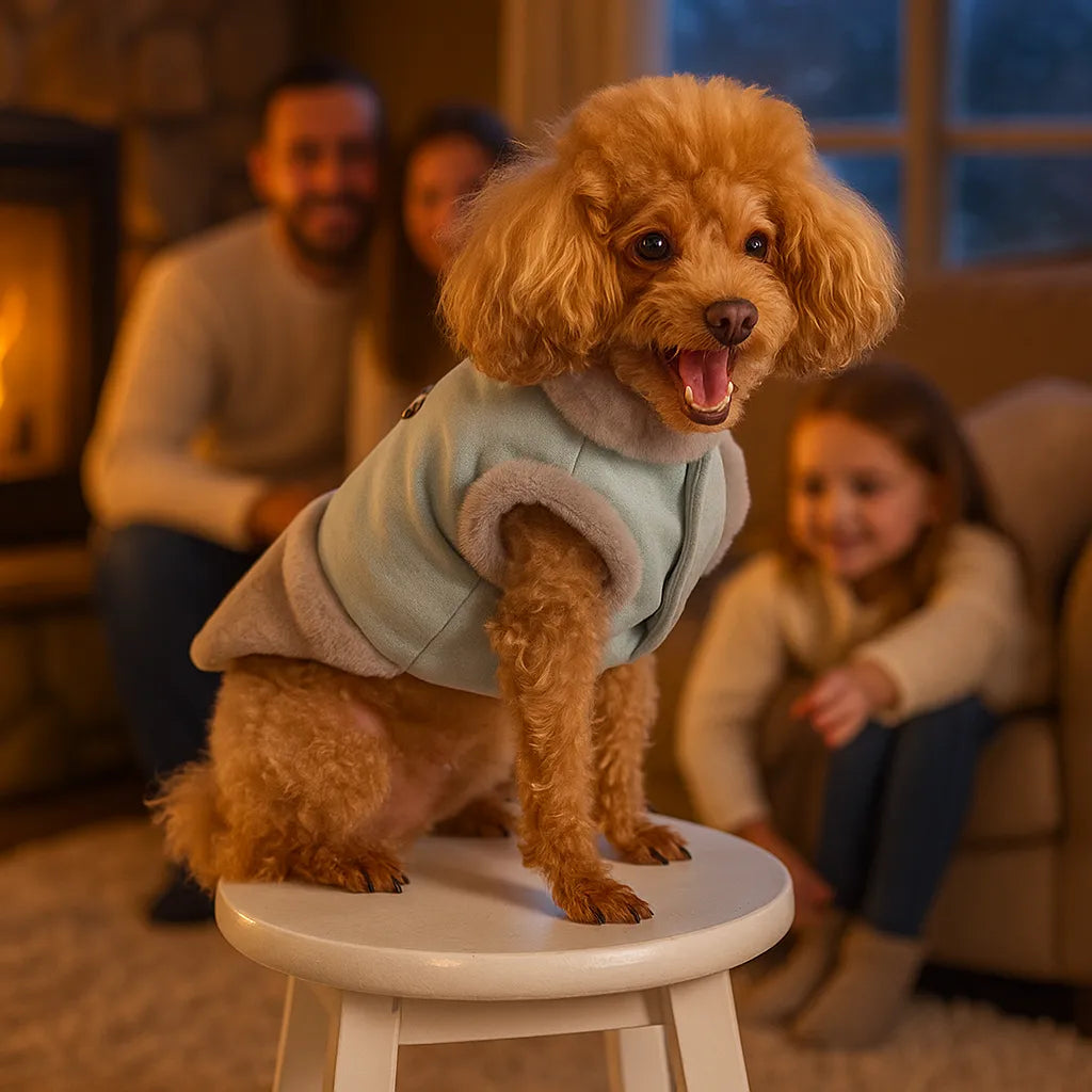 Warmer Hundepullover | Kuscheliger Strickpulli für kleine Hunde