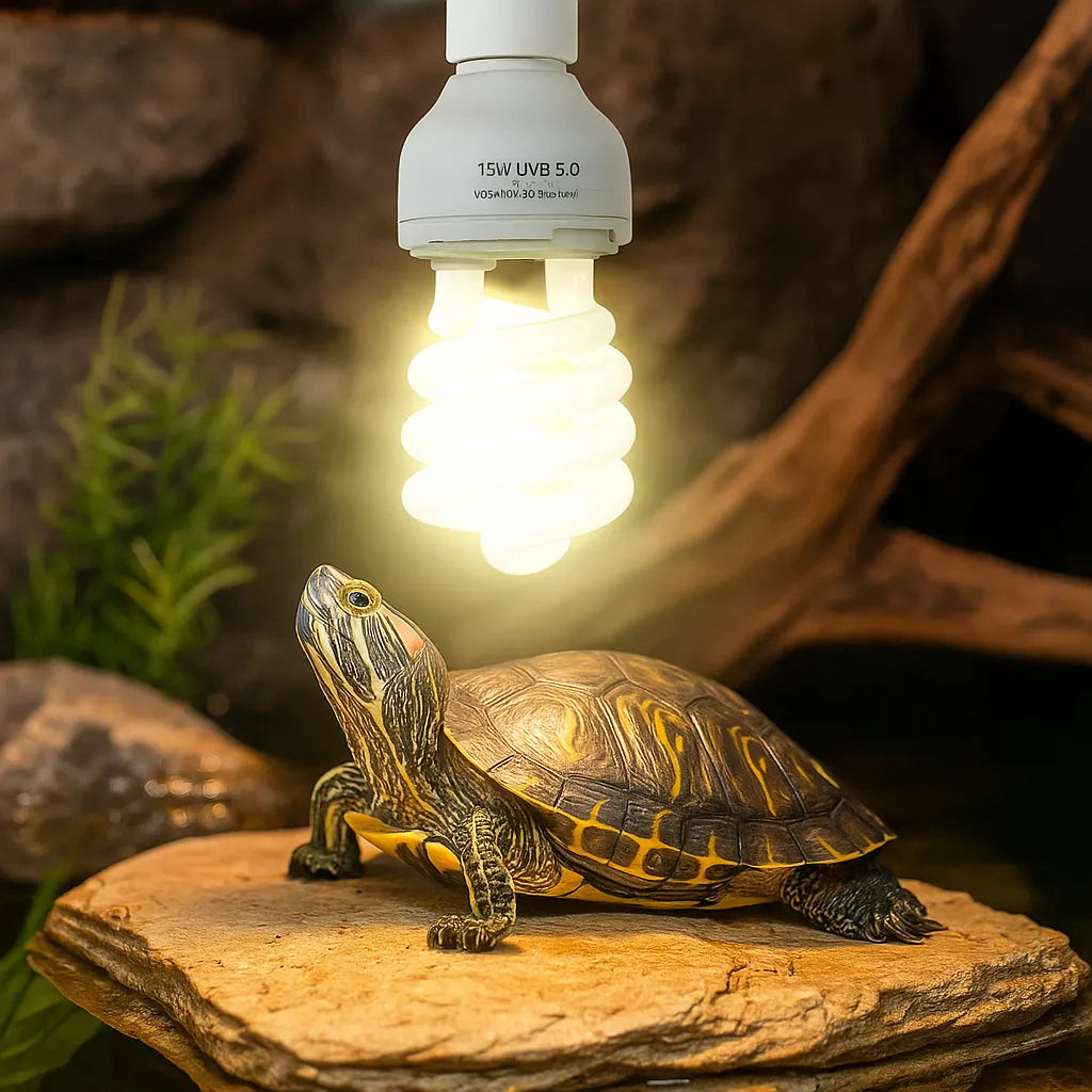 UVB Lampe 13W/26W | Für Reptilien, Schildkröten, Echsen & Schlangen