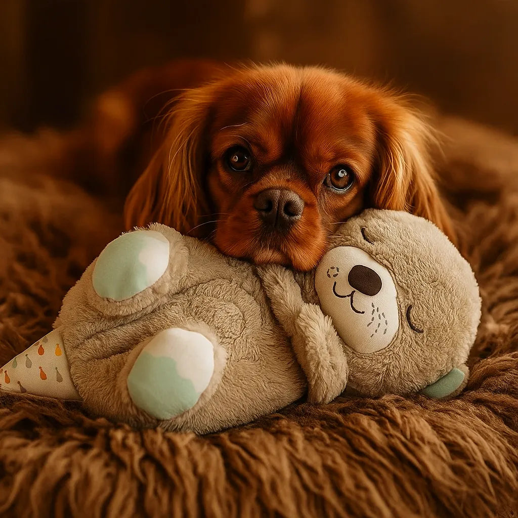 Welpen Kuscheltier mit Atmung | Fur Hunde