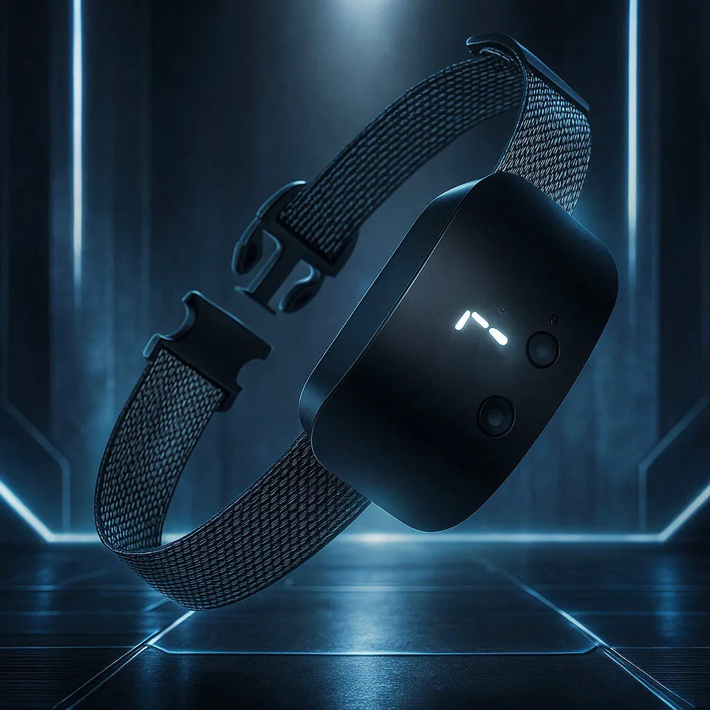 Antibellhalsband Hund | Vibration & Ton | Wasserdicht mit Akku