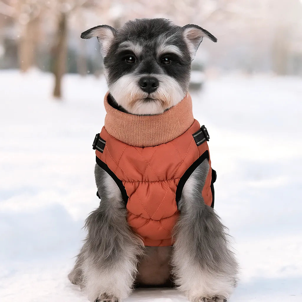 Winter Hundemantel – Wasserdicht, warm & bequem mit verstellbarem Gurt