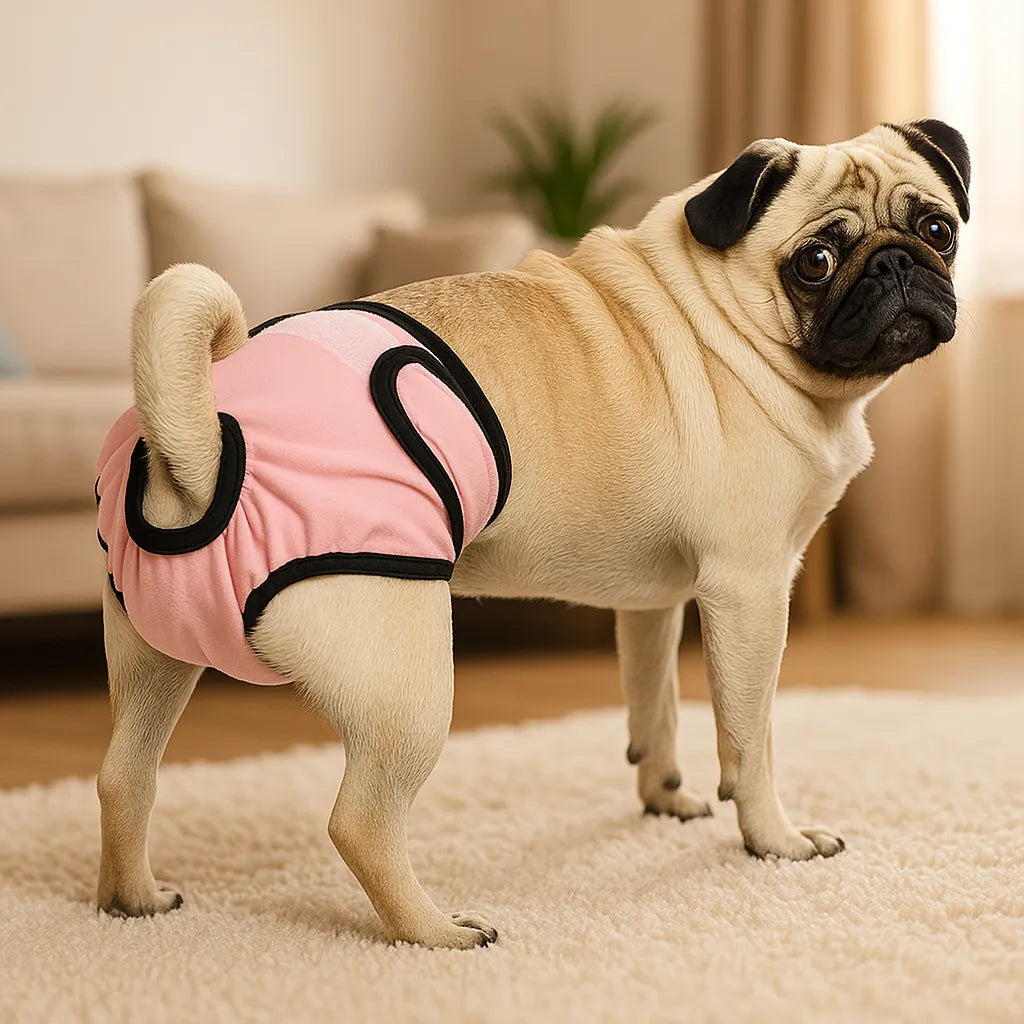 Hundewindeln waschbar | Auslaufsicher & Atmungsaktiv