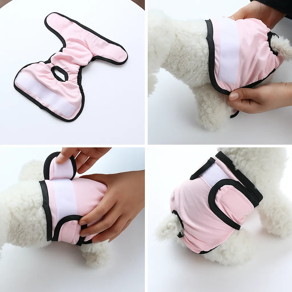 Hundewindeln waschbar | Auslaufsicher & Atmungsaktiv