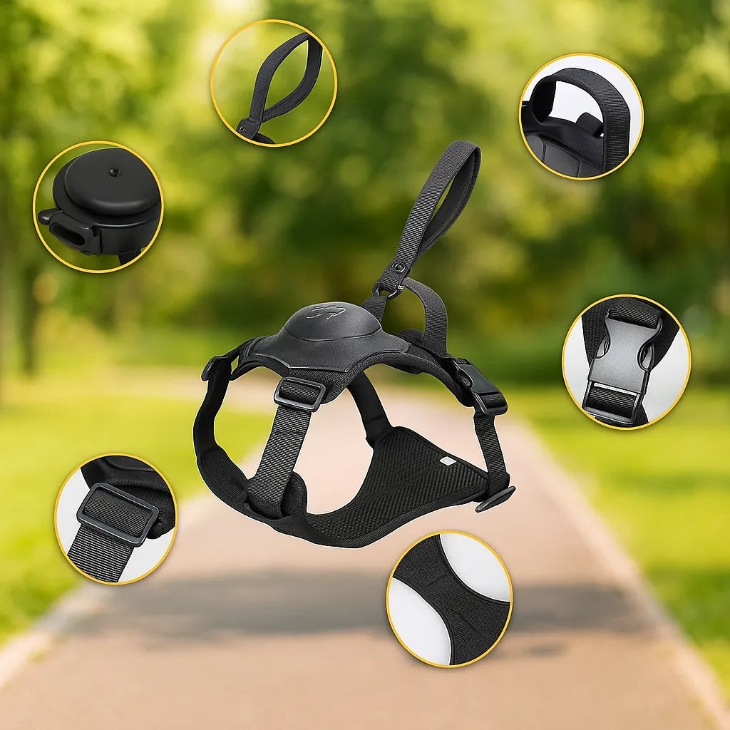 Hundegeschirr ohne Ziehen | Verstellbar & Komfortabel