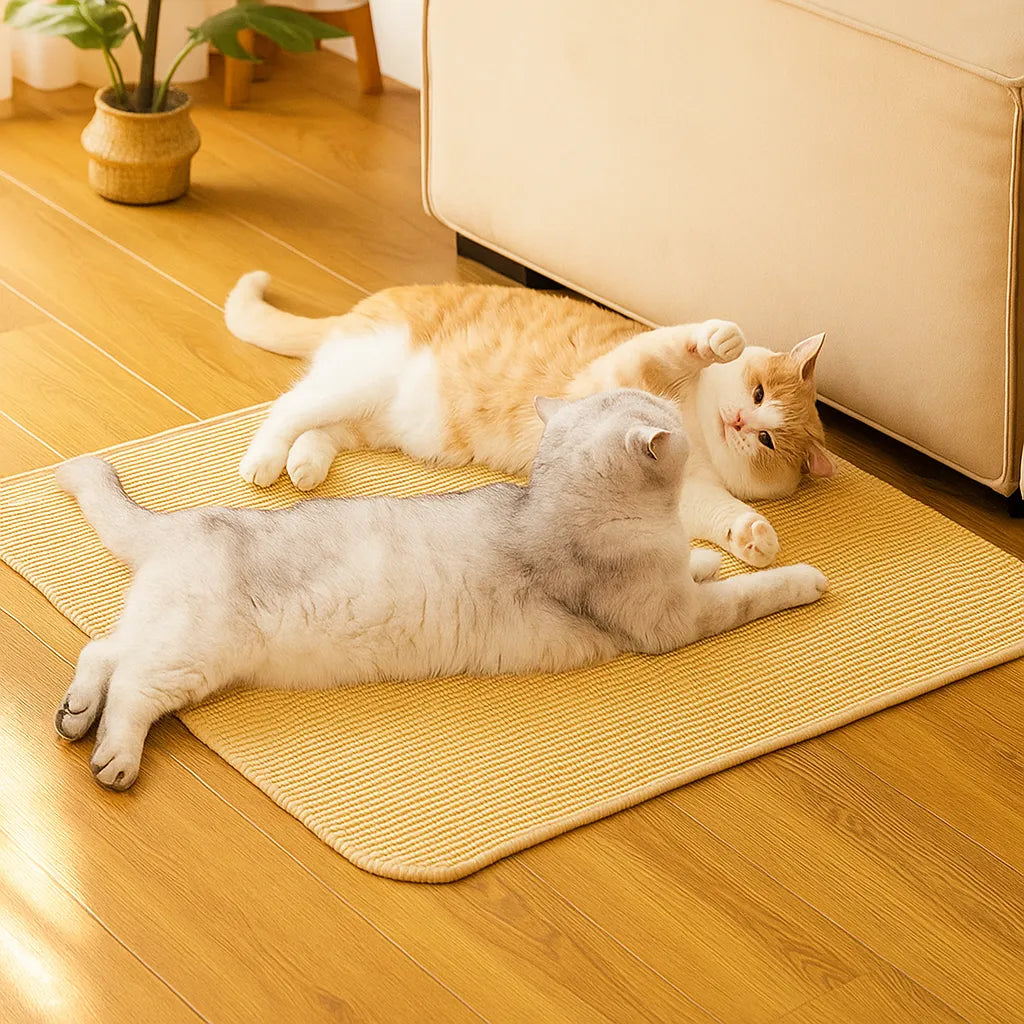 Katzen Kratzbaum mit Sisal | Stabil & robust als Möbelschoner