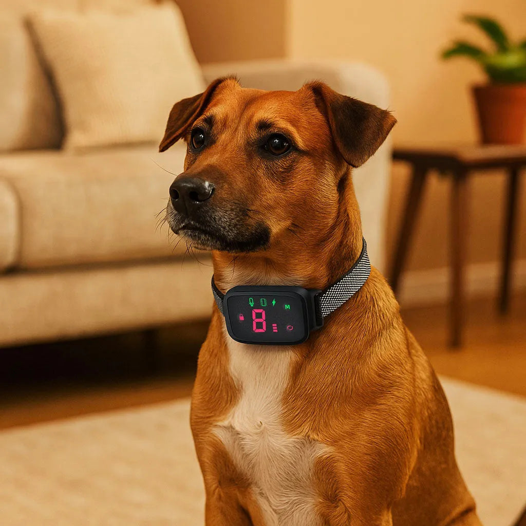 Antibellhalsband mit Ton & Vibration – Sanftes, automatisches Halsband gegen Bellen
