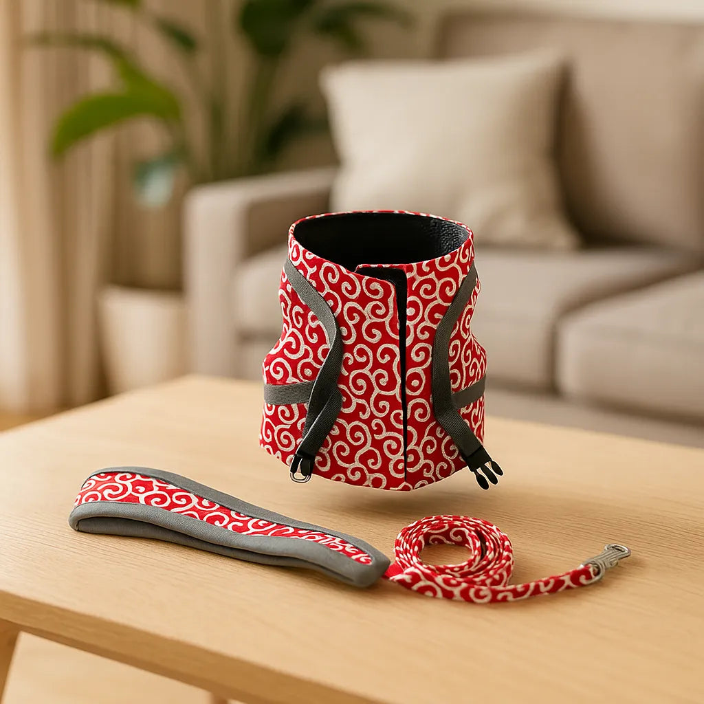 Katzengeschirr ausbruchsicher | Mit Leine für Spaziergänge