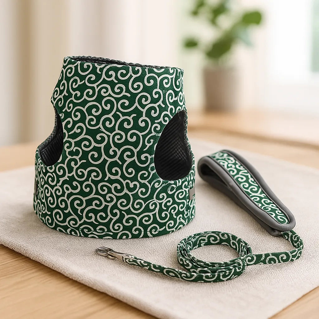 Katzengeschirr ausbruchsicher | Mit Leine für Spaziergänge