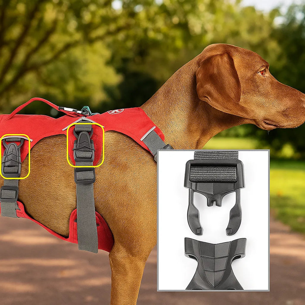 Hundegeschirr gegen Ziehen | Reflektierend & sicher mit Griff