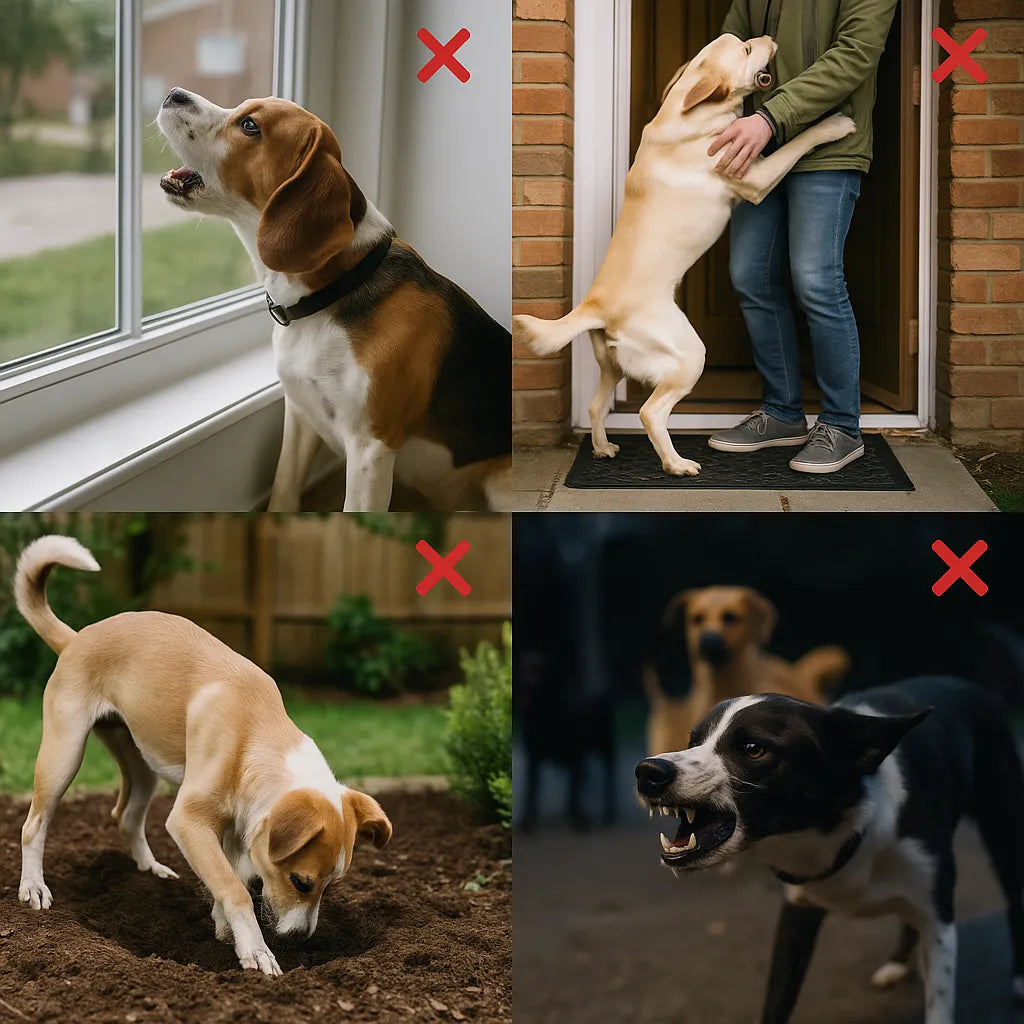 Ultraschall Hundetrainer | Tierfreundlich mit LED-Licht