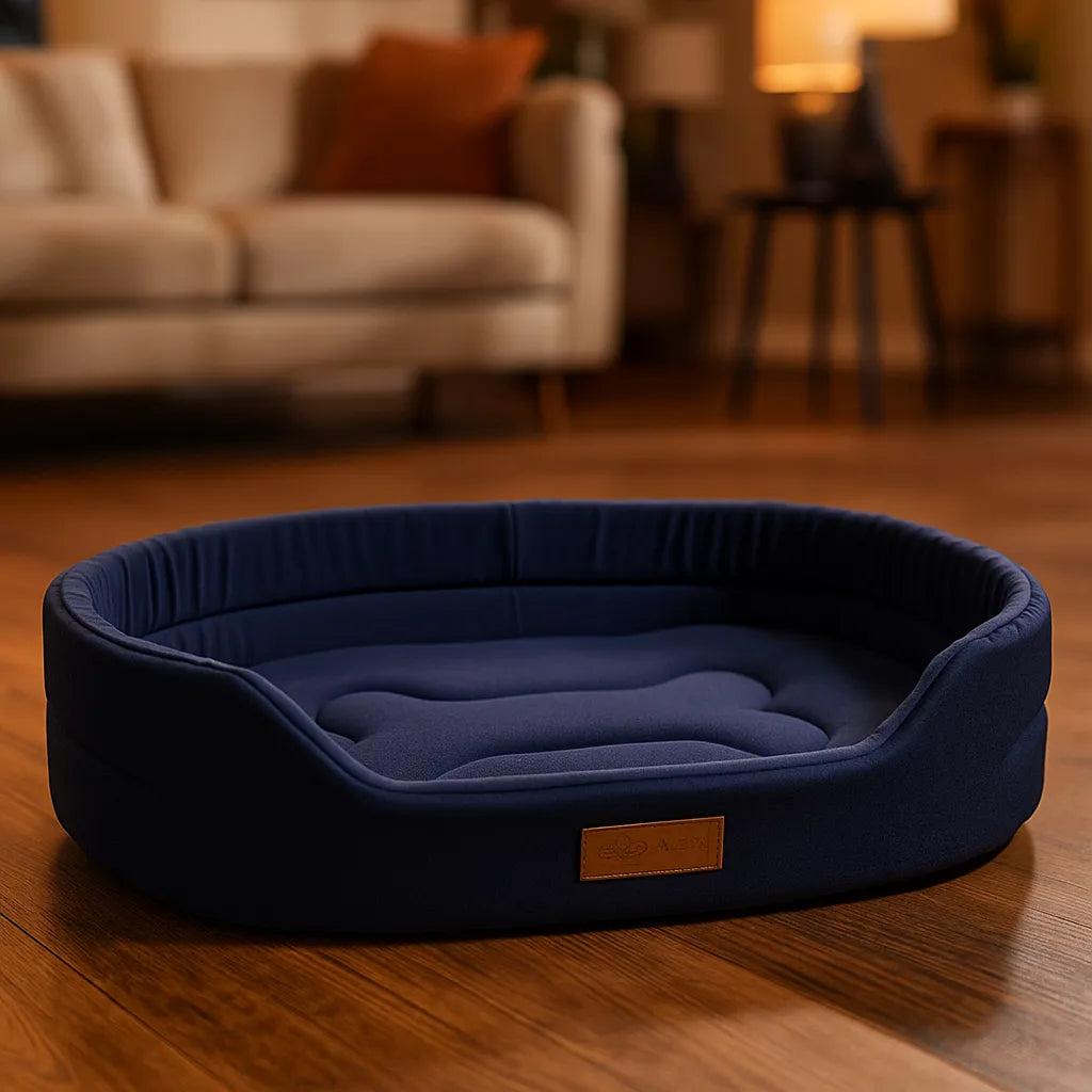 Hundebett weich & waschbar | Kuscheliges Hundekissen für kleine bis große Hunde