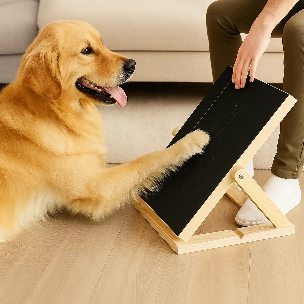 Hundespielzeug mit Leckerli-Fach | Fördert natürliche Krallenabnutzung