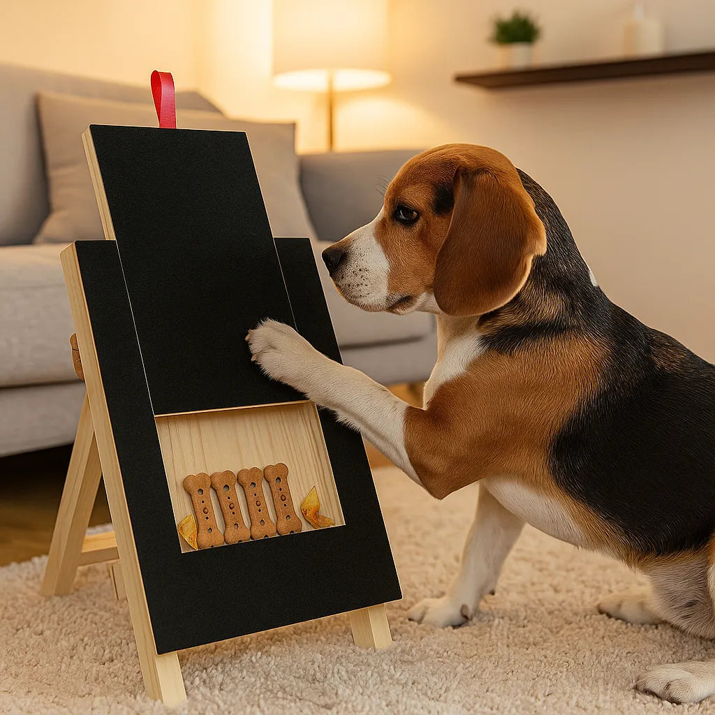 Hundespielzeug mit Leckerli-Fach | Fördert natürliche Krallenabnutzung