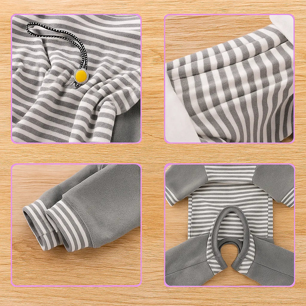 Hundebody mit Ärmeln – Waschbar & bequem