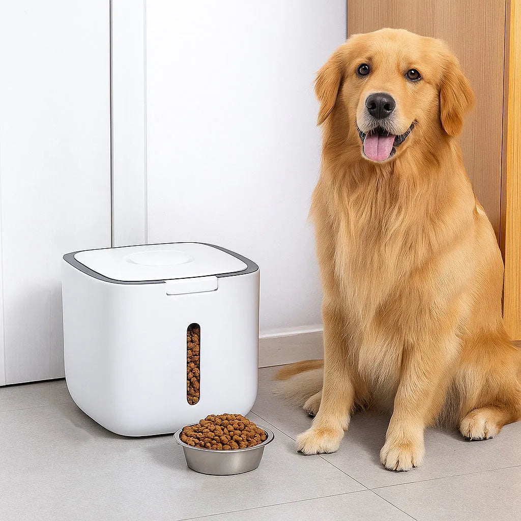 Futtertonne Hund luftdicht | Hundefutterbox für Trockenfutter