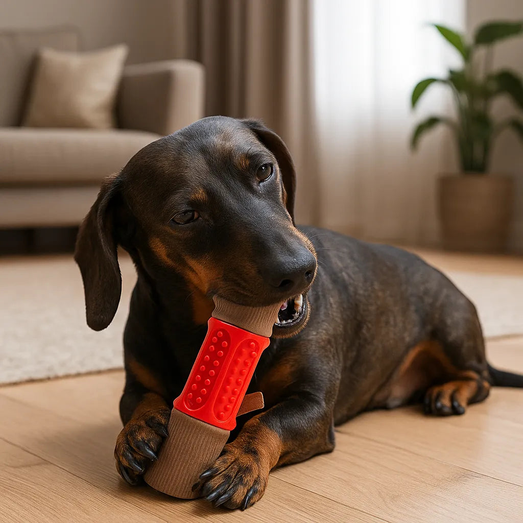 Hundespielzeug Kauspielzeug | Robust & langlebig für Zahnpflege