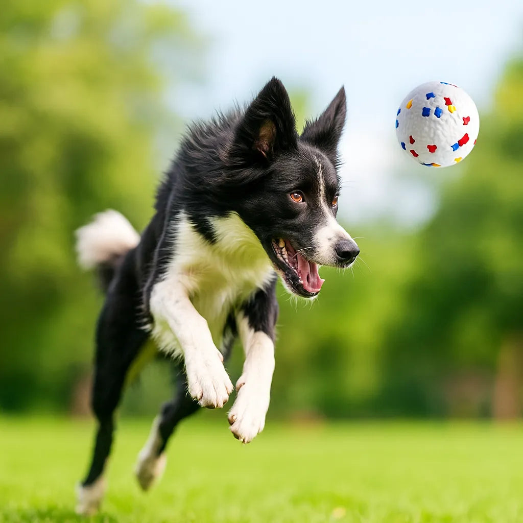 Hundespielzeug unverwüstlich | Robuster Ball für starke Kauer