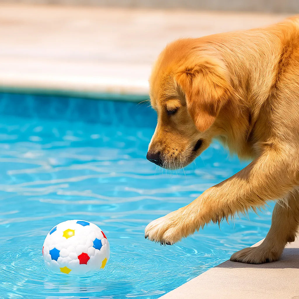 Hundespielzeug unverwüstlich | Robuster Ball für starke Kauer