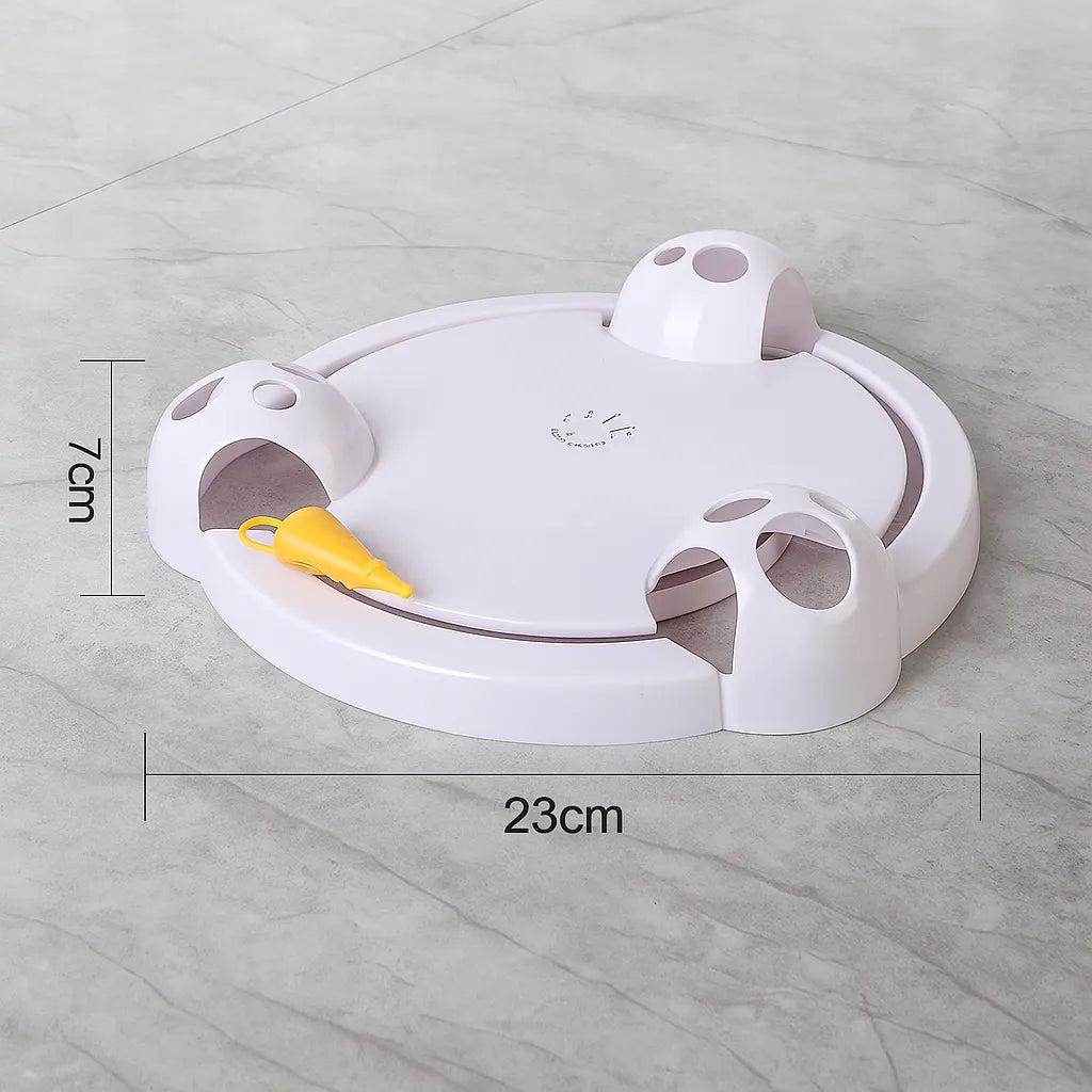 Interaktives Katzenspielzeug | Elektronische Maus mit Geschwindigkeitsstufen