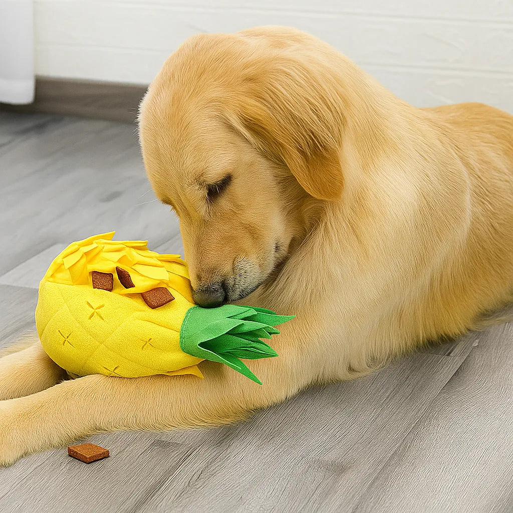 Interaktives Hundespielzeug | Snack-Fächer & Quietsch-Sound für aktives Spielen