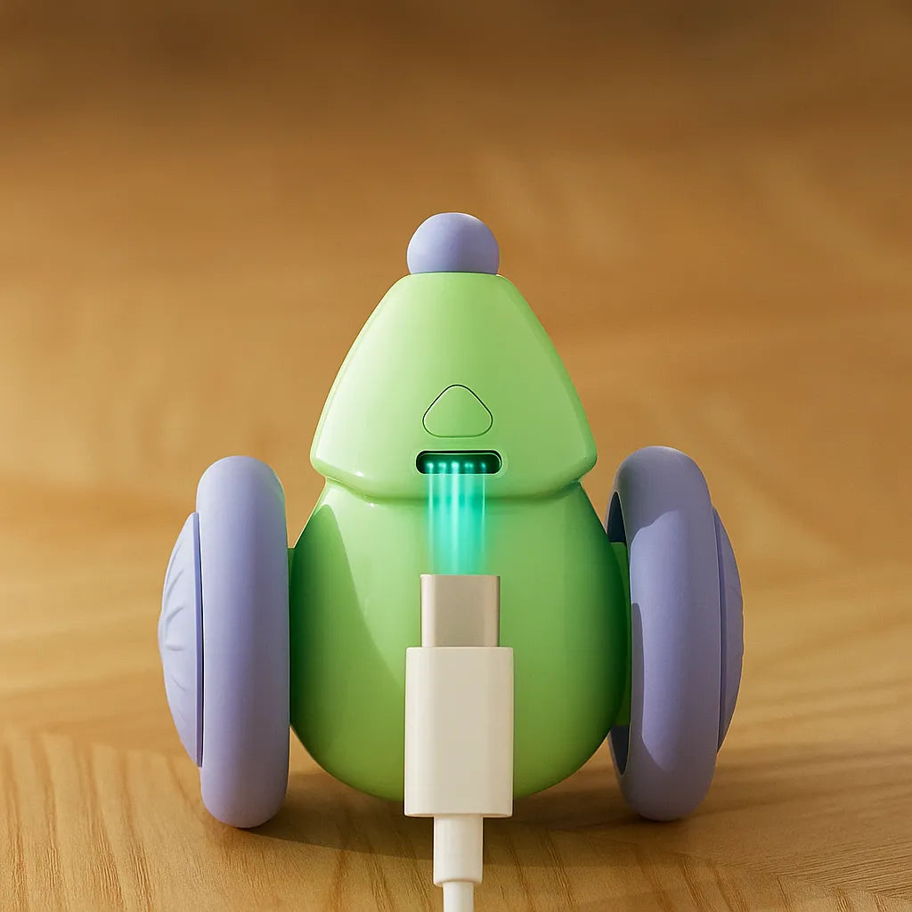 Interaktives Katzenspielzeug | USB-aufladbar mit automatischer Abschaltung & Geschwindigkeitsstufen