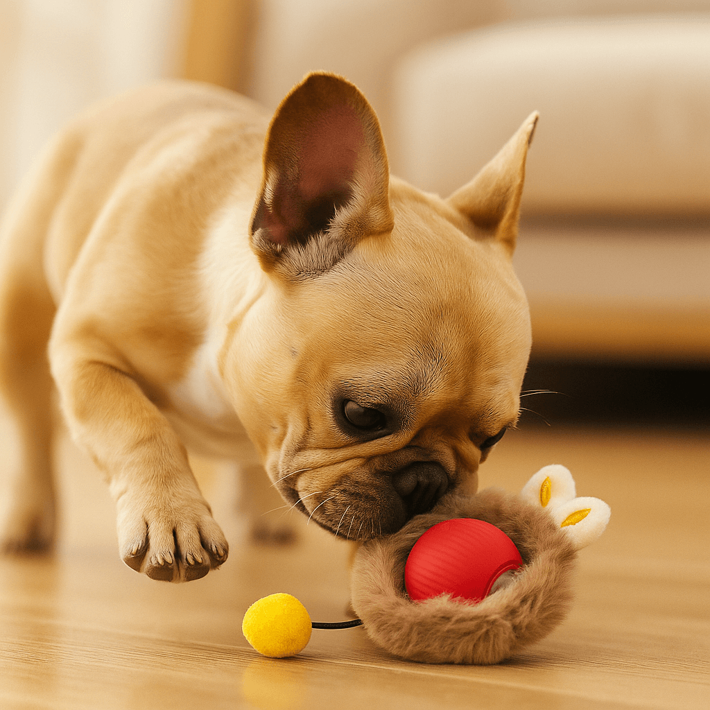 Interaktives Hundespielzeug mit Bewegung | Beschäftigung für Zuhause