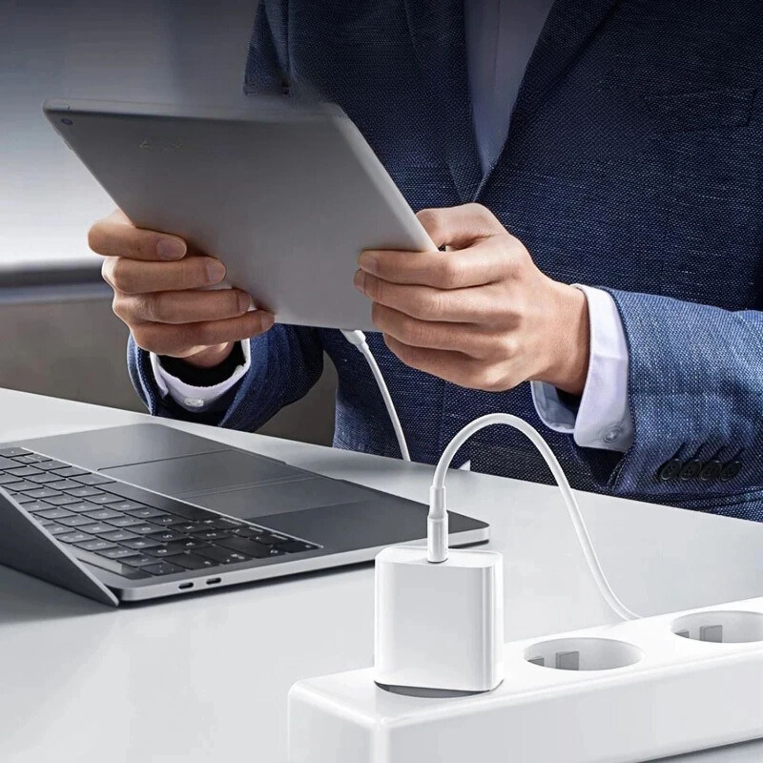 Evolved Chargers 20W USB-C PD Stecker & USB-C Ladegerät – Schnellladegerät für USB-C Geräte
