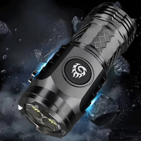 Deutsche dreiäugige Monster-Mini-Super-Power-Taschenlampe