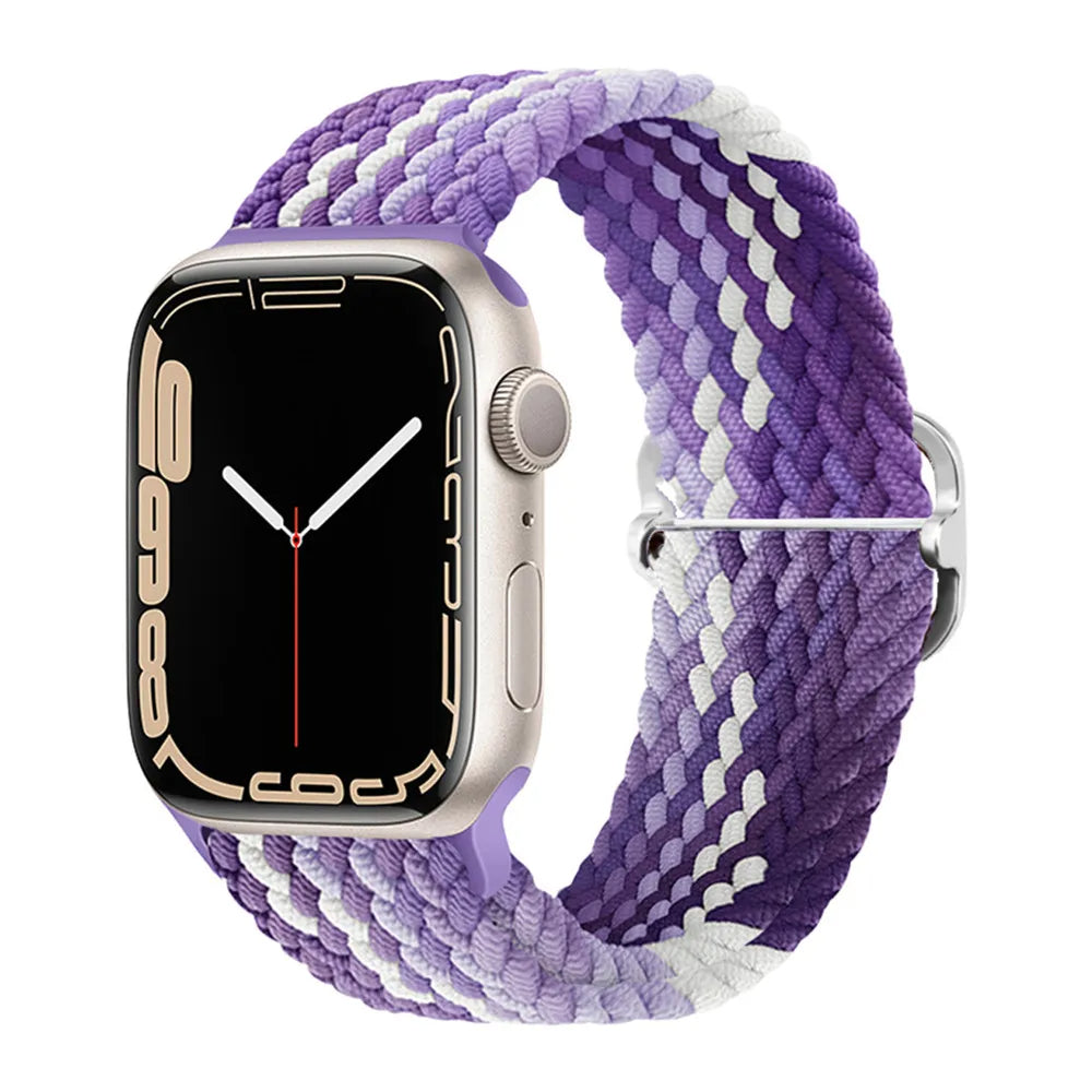Geflochtenes Nylon-Loop-Band für die Apple Watch