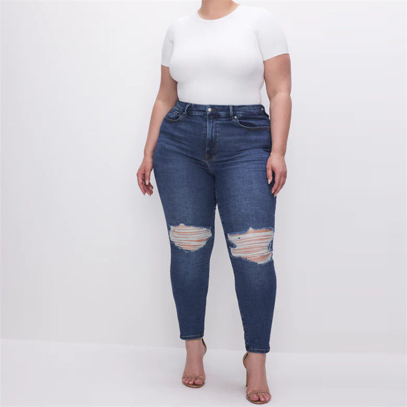 Formende Skinny Tummy Control Jeans - Perfekte Passform und Komfort