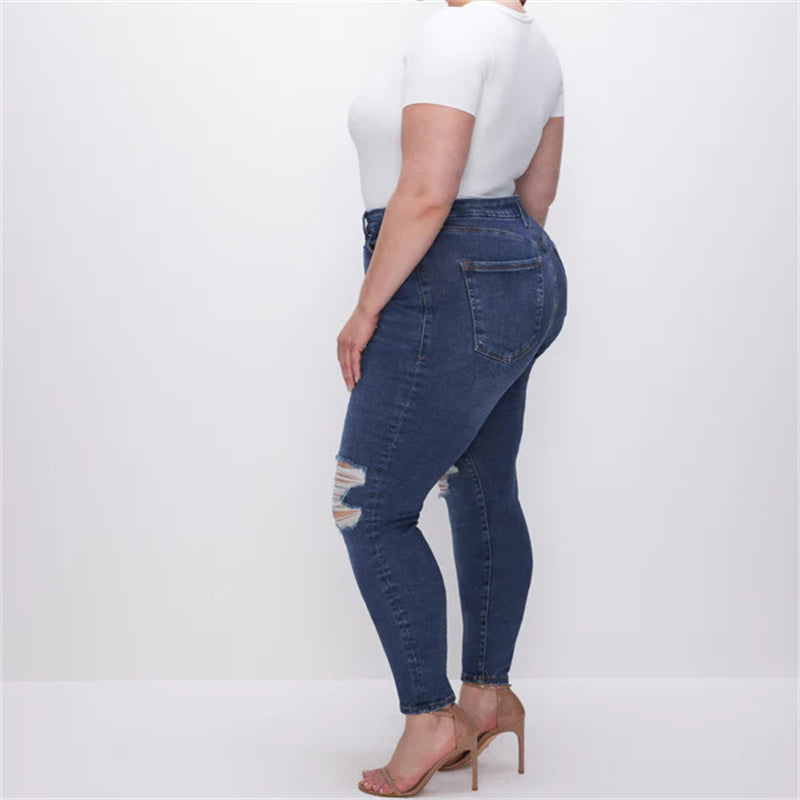Formende Skinny Tummy Control Jeans - Perfekte Passform und Komfort