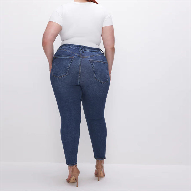 Formende Skinny Tummy Control Jeans - Perfekte Passform und Komfort