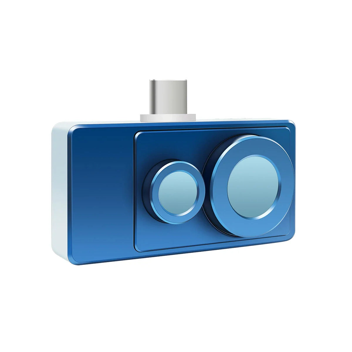 Mustool M2 Dual-Lens Wärmebildkamera 256x192 Hochauflösende IR mit visueller Kamera für Android, 25Hz Refresh-Rate, kompatibel mit Smartphones, Tablets und PC
