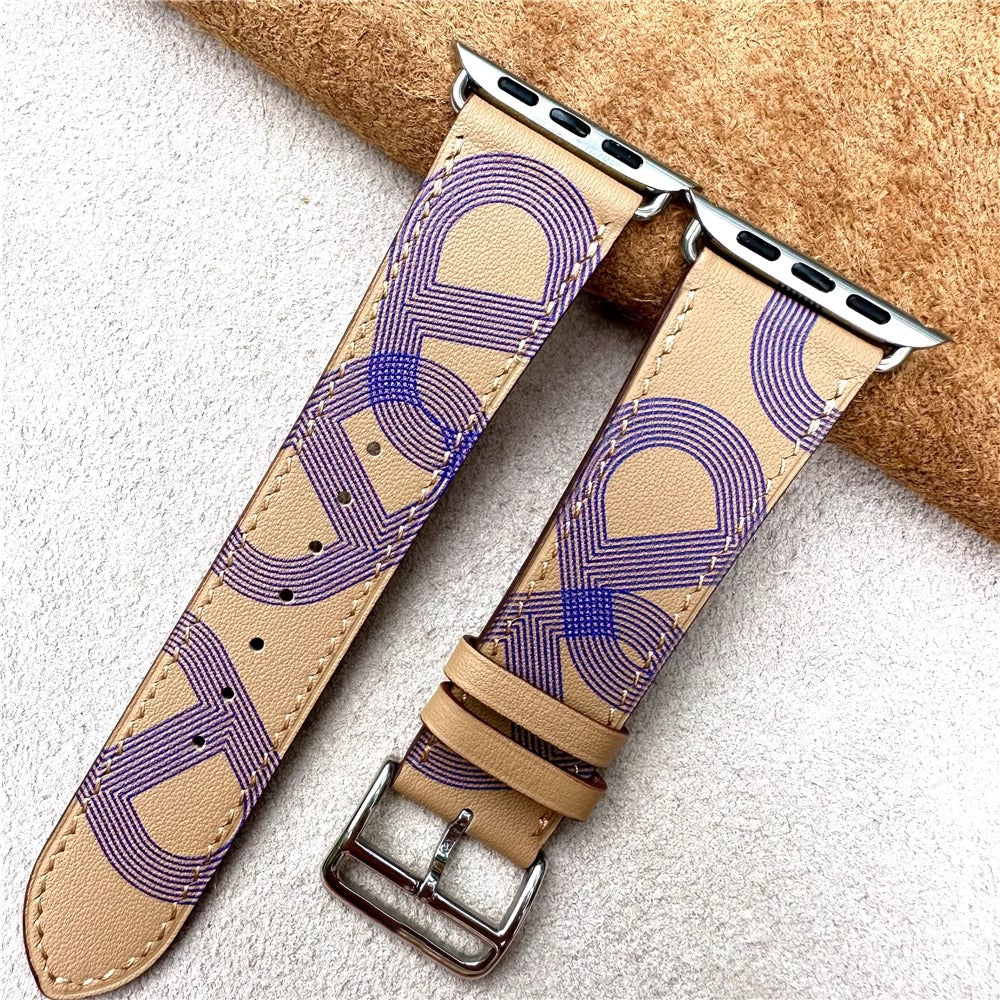 Barenia-Lederarmband für Apple Watch