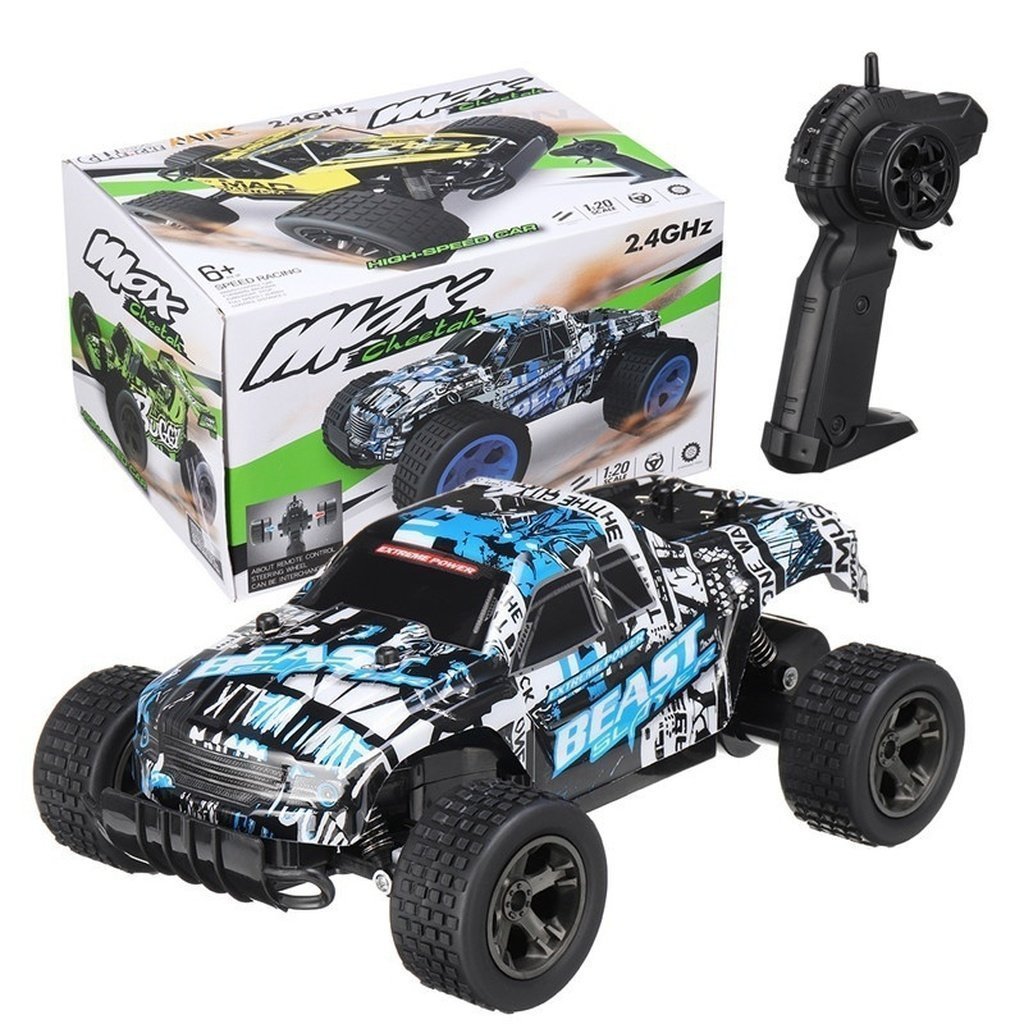 RC Offroad Auto 1:20 mit 2.4GHz Fernsteuerung – 20 km/h schnell & stoßfest