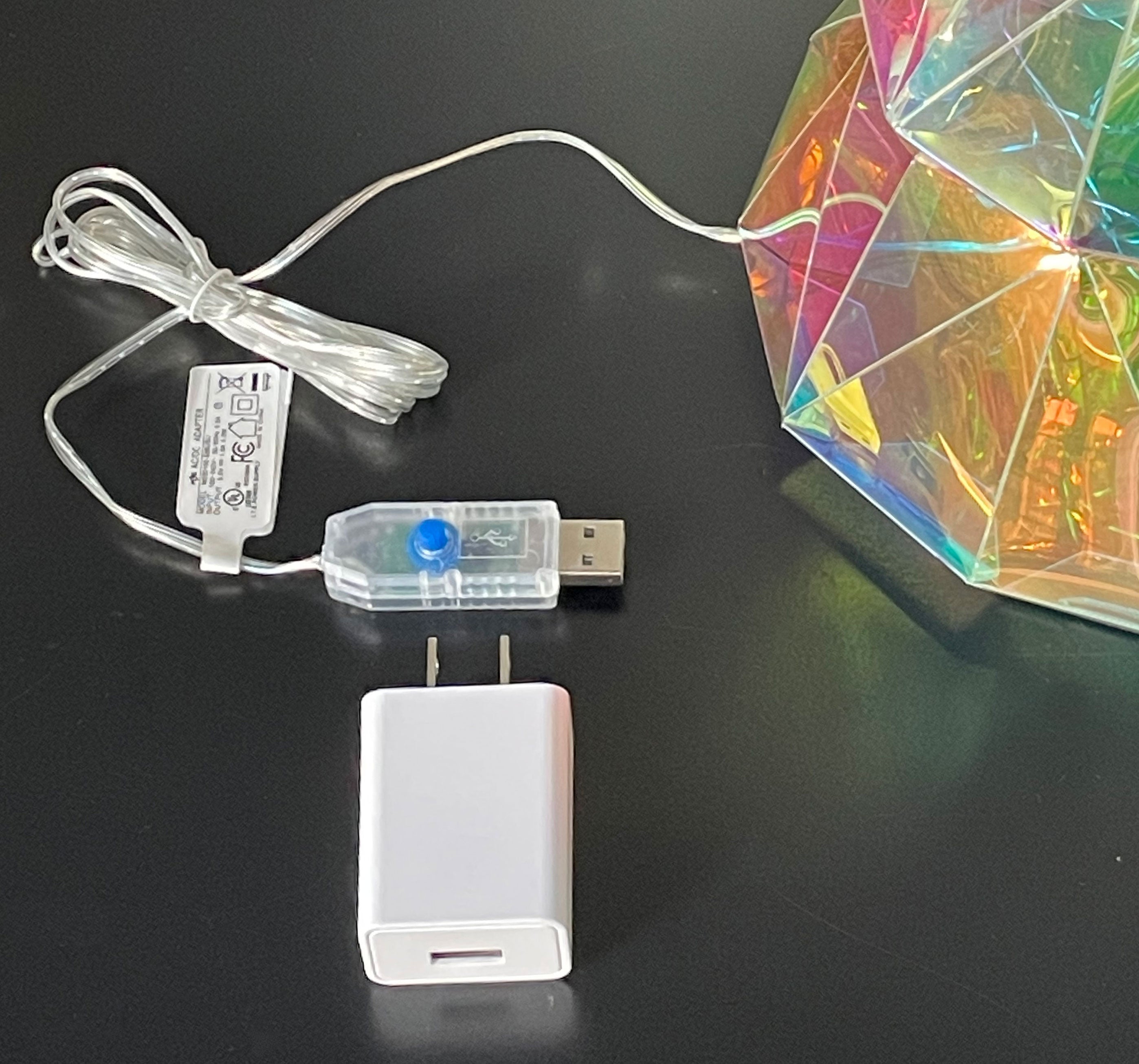 3D Holographischer Weihnachtsbaum mit Fernbedienung und USB-Betrieb