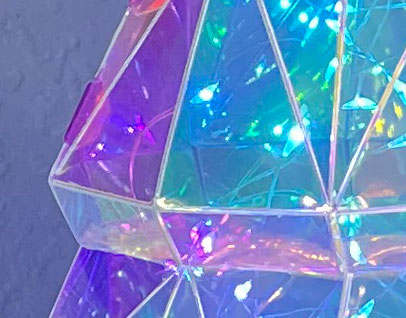 3D Holographischer Weihnachtsbaum mit Fernbedienung und USB-Betrieb