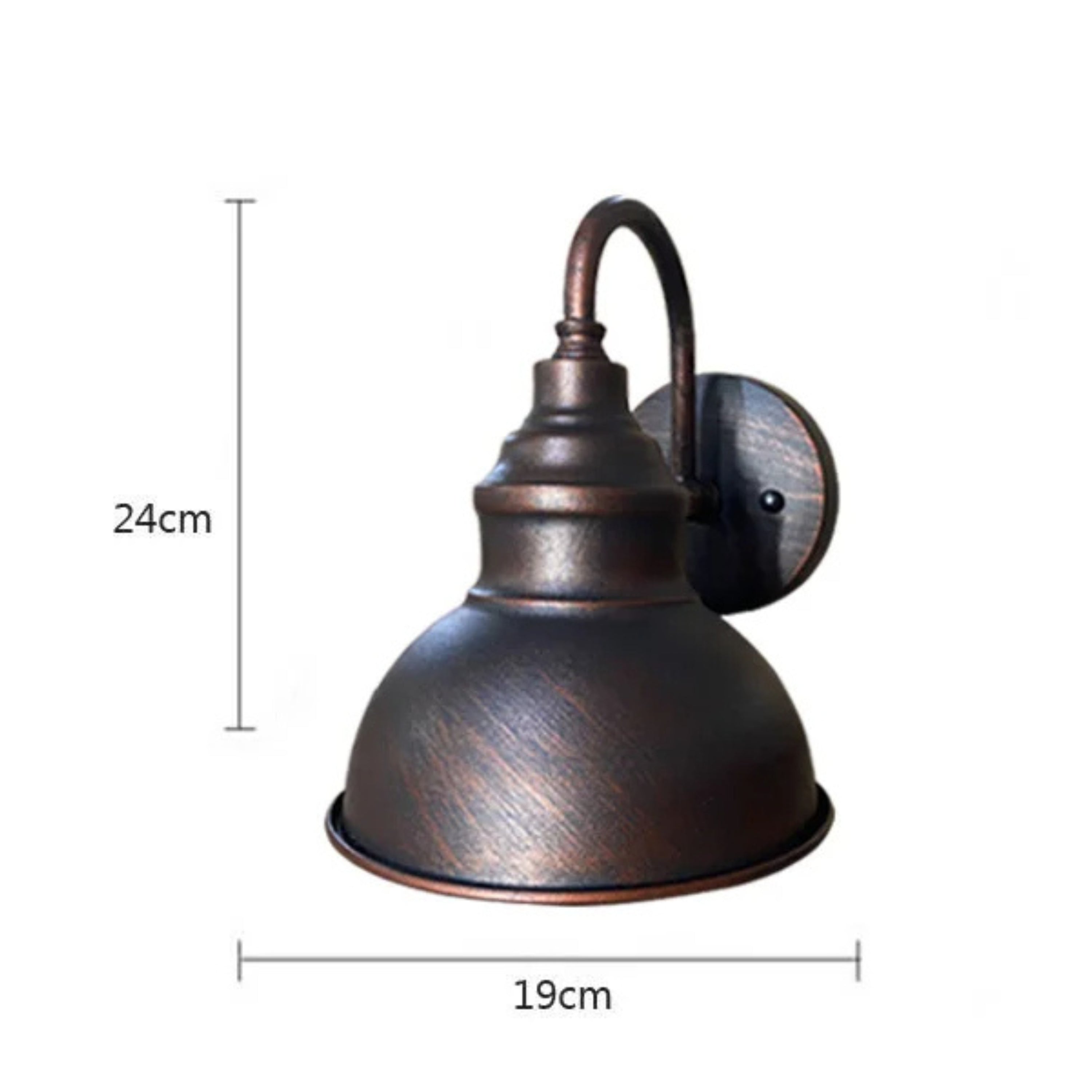 RetroRustic | Rustikale industrielle Wandleuchte