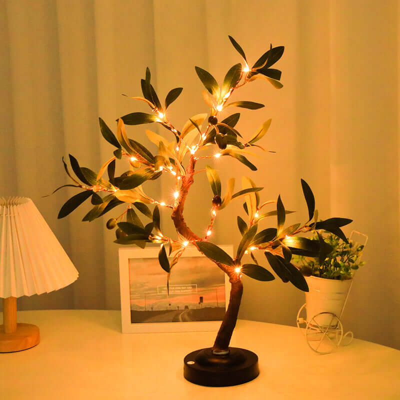 LED Baum Tischleuchte Dekoleuchte Stimmungslicht