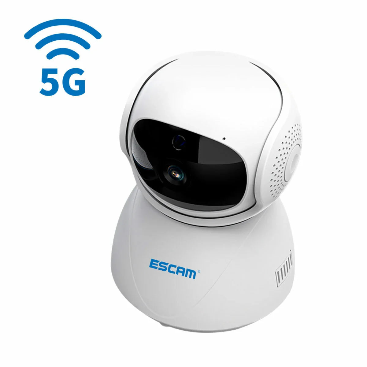 ESCAM PT201 1080P Dual-Band WiFi IP-Kamera mit automatischer Verfolgung, Cloud-Speicher, Zwei-Wege-Audio und intelligentem Nachtsichtmodus