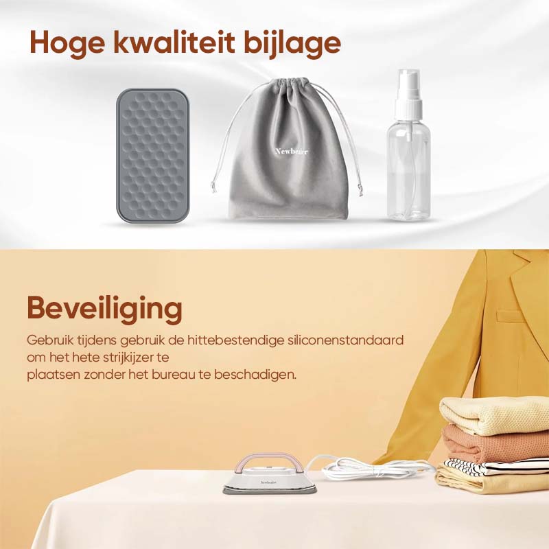 TravelPress – Reisebügeleisen mit Dualspannung