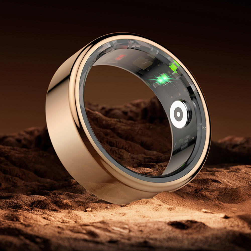Zelara - Tätigkeit Tracker Smart Langlebig Fitness Ring mit GPS und wasserdicht Eigenschaften