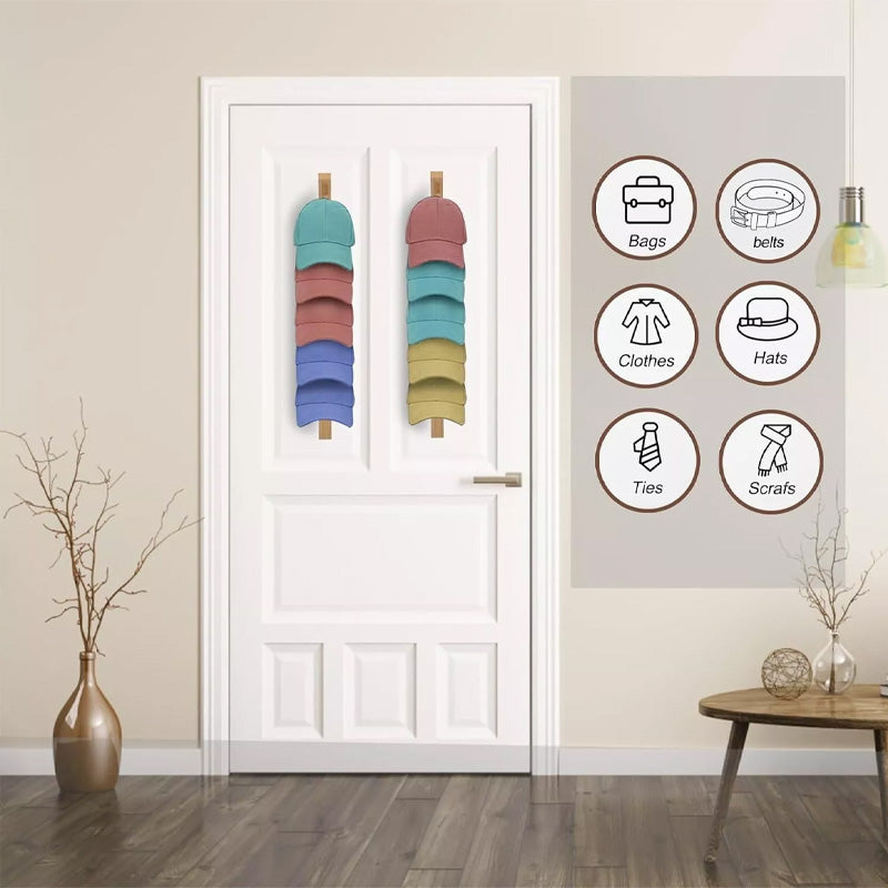 Vertikaler Holz-Hutständer für Basecaps