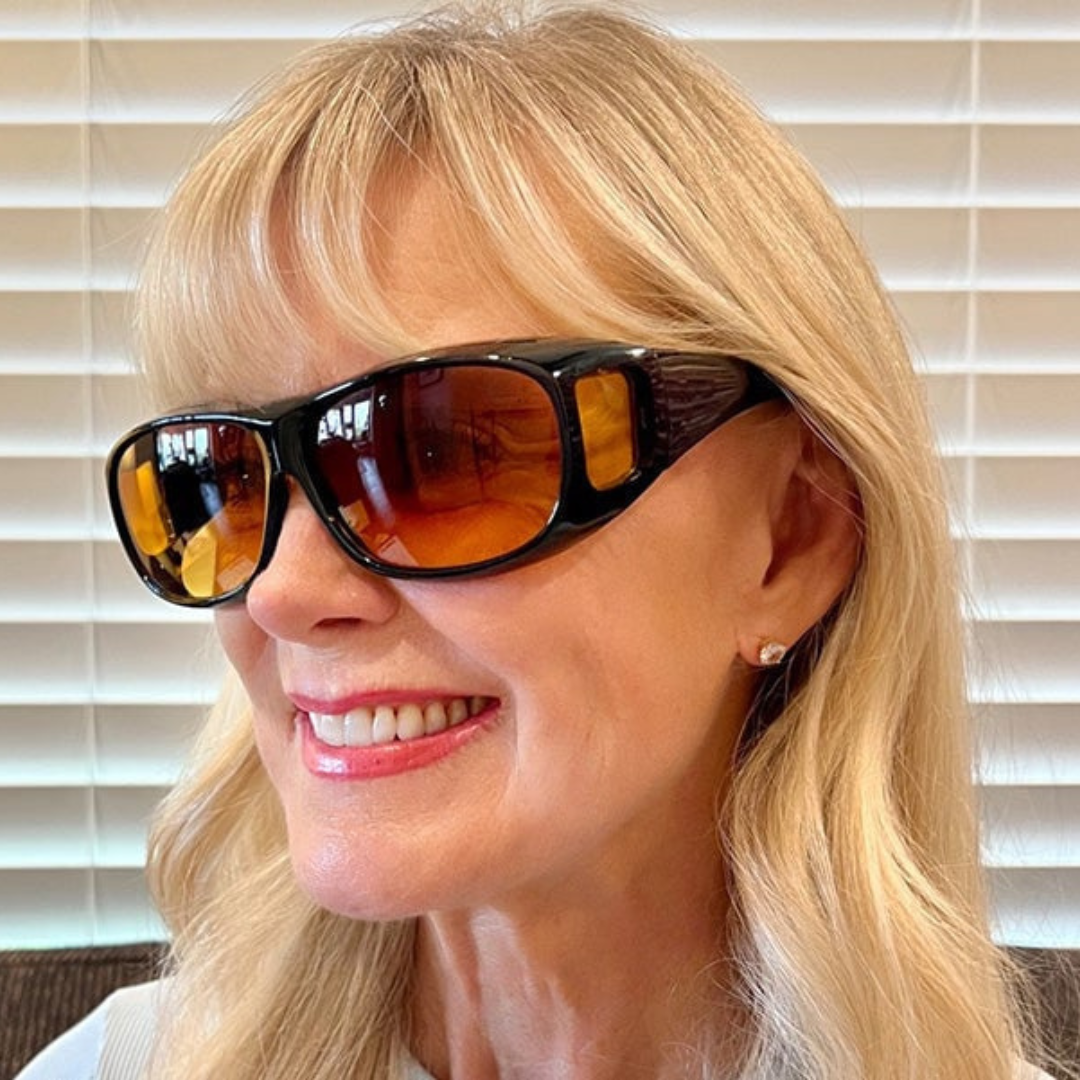 Scheinwerferbrille mit "GlareCut"-Technologie für blendfreies Nachtfahren